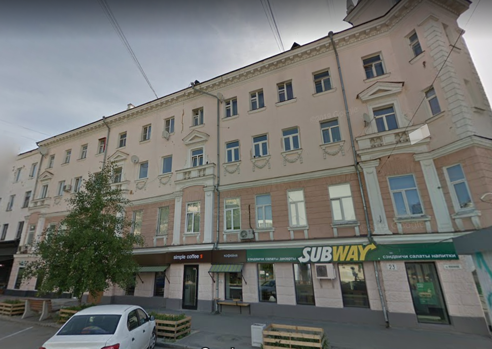 Малышева, 23/Хохрякова,23. Источник: Google Maps