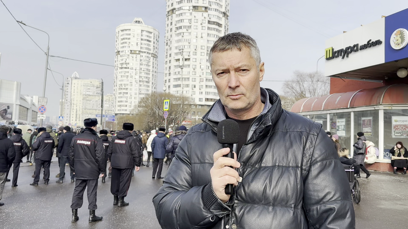 Кадр из стрима «Новой газеты»