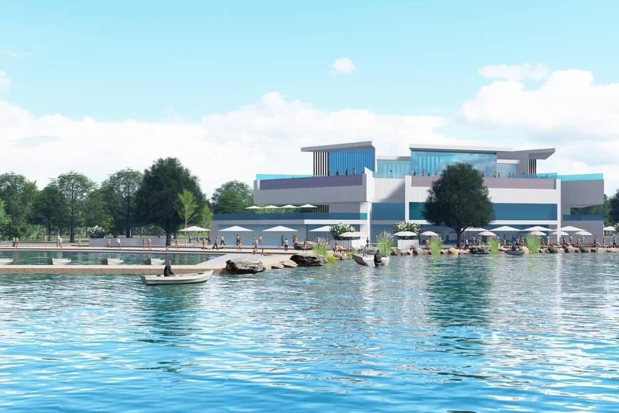 Эскизный проект комплекса. Фото: министр инвестиций и развития Свердловской области Виктория Казакова / Facebook