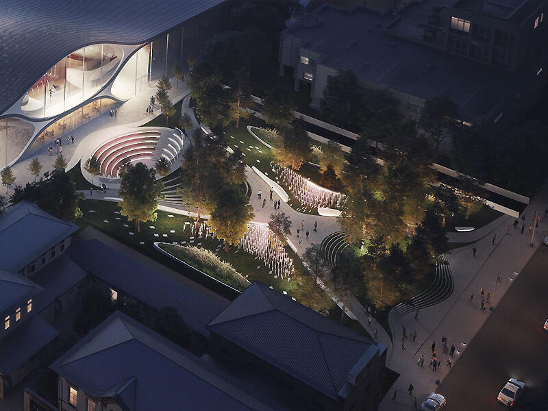 Рендеры Zaha Hadid Architects