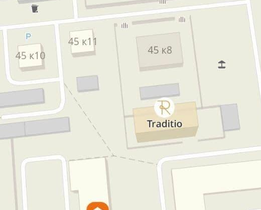 Скриншот карты 2ГИС