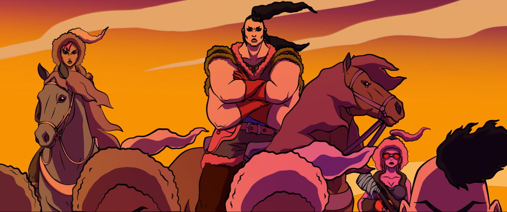 Кадр из мультсериала «Антология русского хоррора: Красный состав»