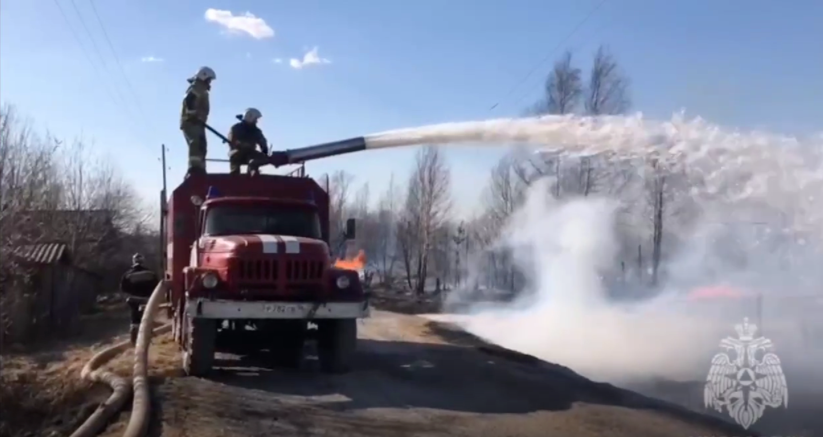 Скриншот из видео МЧС России