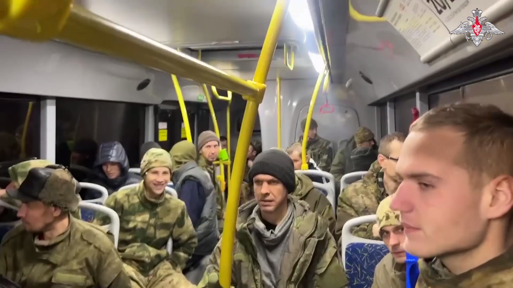 Скриншот из видео Минобороны РФ