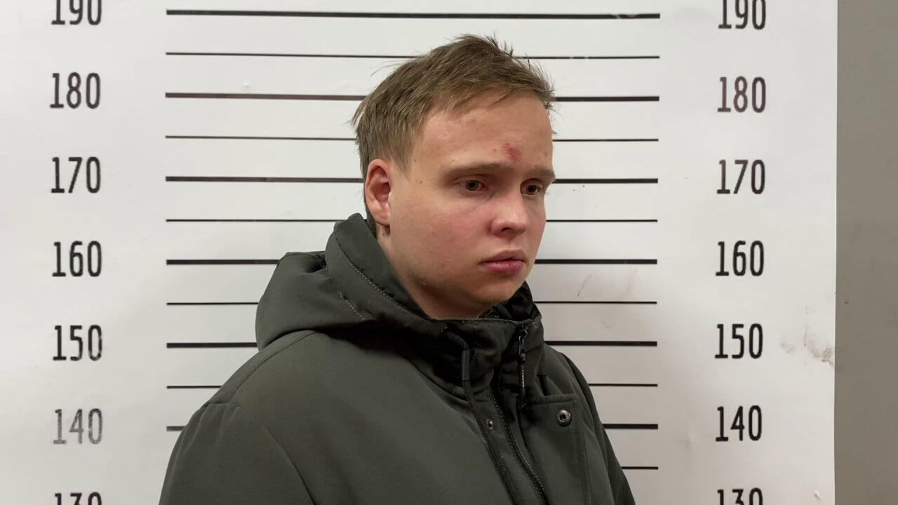 Дмитрий Гребенкин. Скриншот из видео УМВД Екатеринбурга