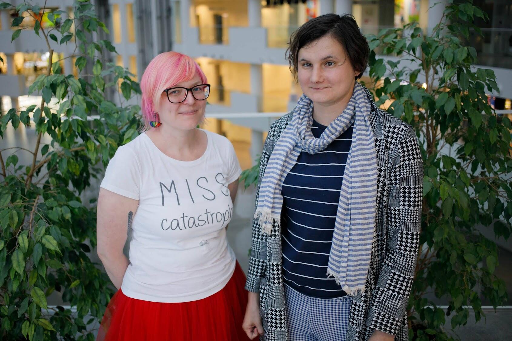 Алла Чикинда (слева) и Анна Плюснина. Фото: Марина Молдавская / It's My City