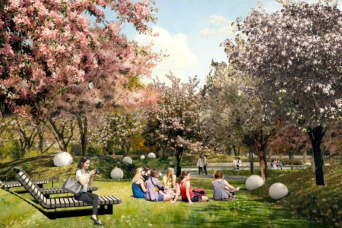 Проект благоустройства летнего парка «Уралмаш»