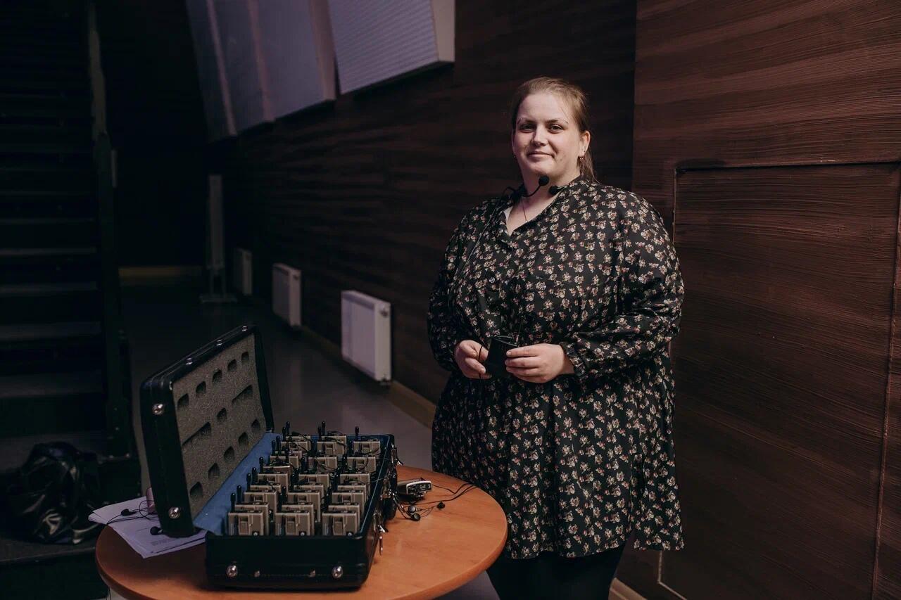 Мария Белькова готовится к мероприятию. Фото: личный архив Марии Бельковой