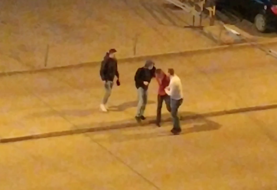 Нападавшие. Съемка Дмитрия Москвина