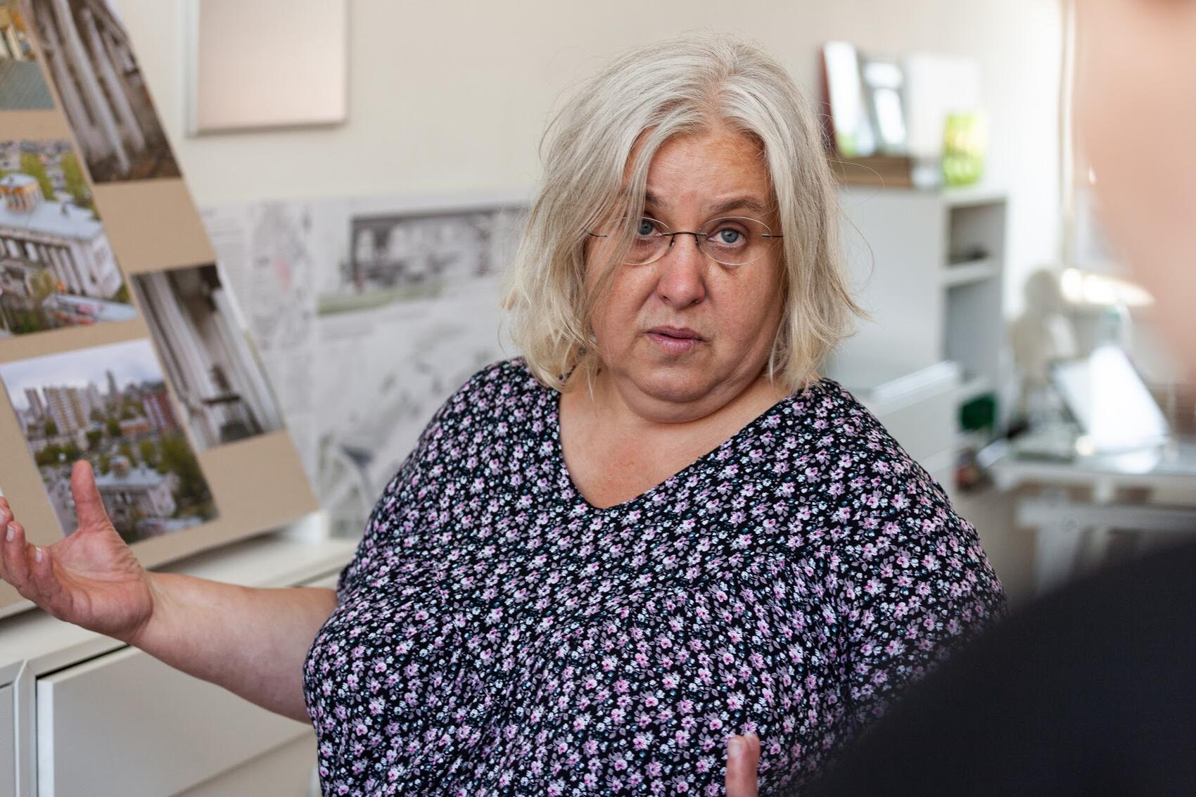 Куратор выставки «Крылья города» Екатерина Сосунова. Фото: Игорь Брук / It's My City