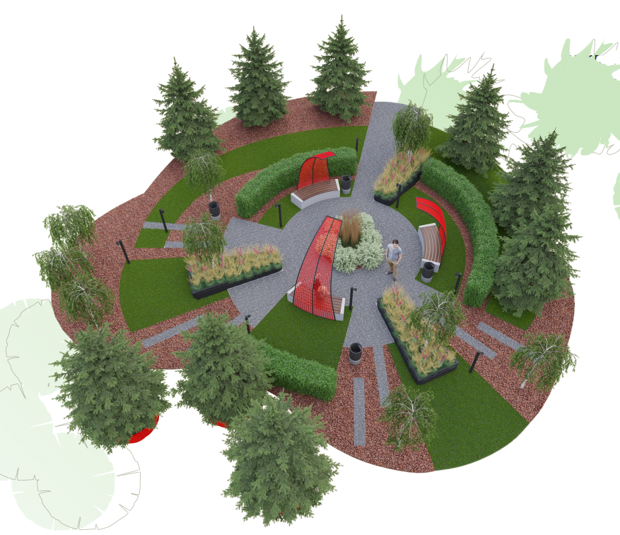 Сад «Ода символам эпохи»