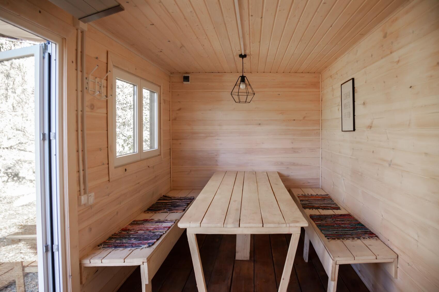 Интерьер внутри беседок. Фото: Игорь Брук / It's My City