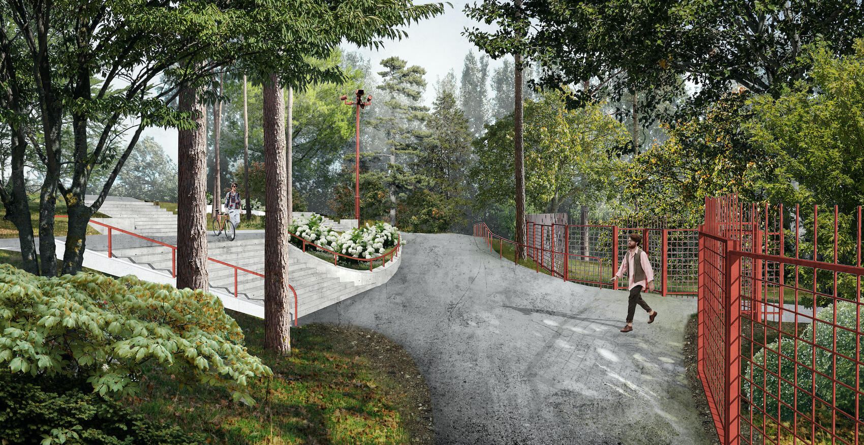 Рендер предоставлен пресс-службой парка Маяковского