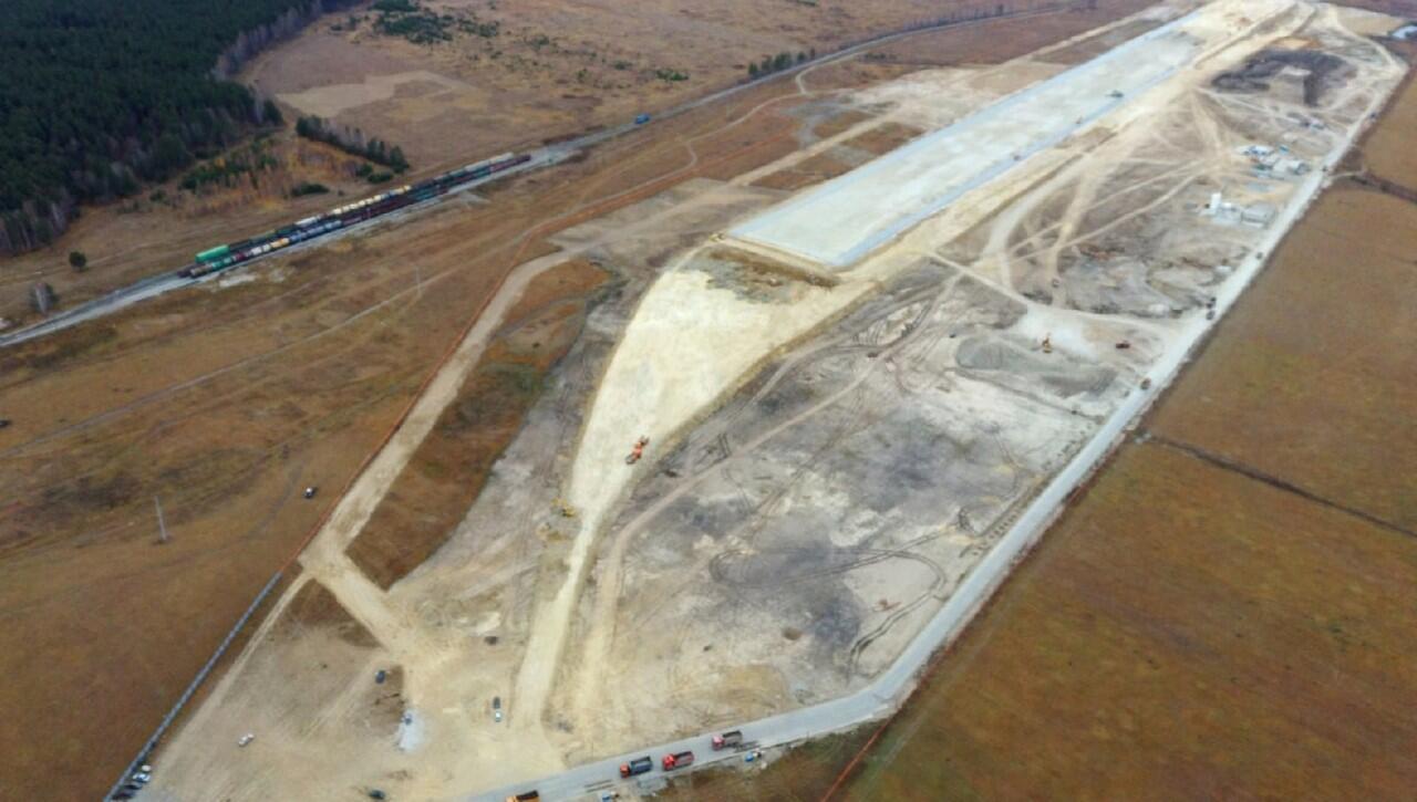 Архивное фото площадки межевания ТЛЦ «Уральский»: группа «Живи, Шарташ» / «ВКонтакте»