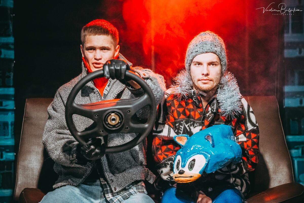 Спектакль «Петровы в гриппе» в Центре современной драматургии. Фото: Вадим Балакин