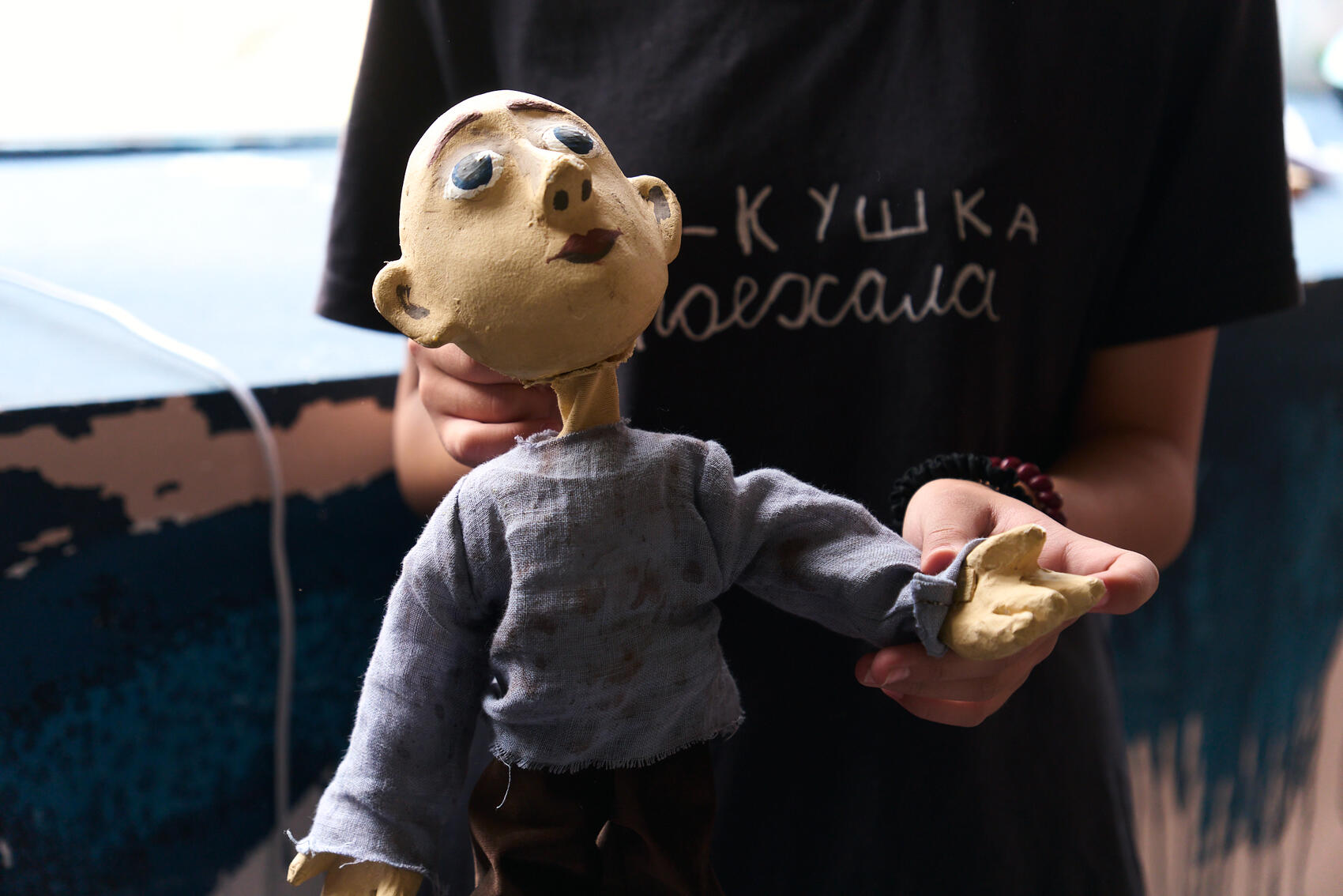 Кукла, задействованная в спектакле «Кормилец» по Мамину-Сибиряку