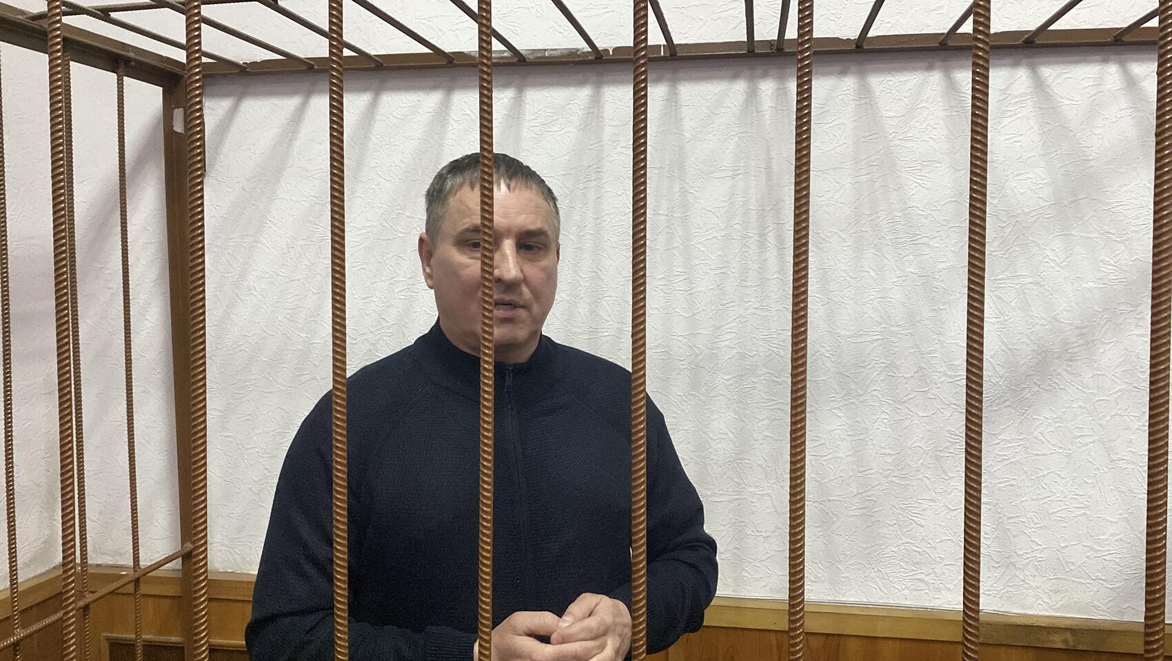 Соколов на мере пресечения 18 декабря. Фото: It's My City