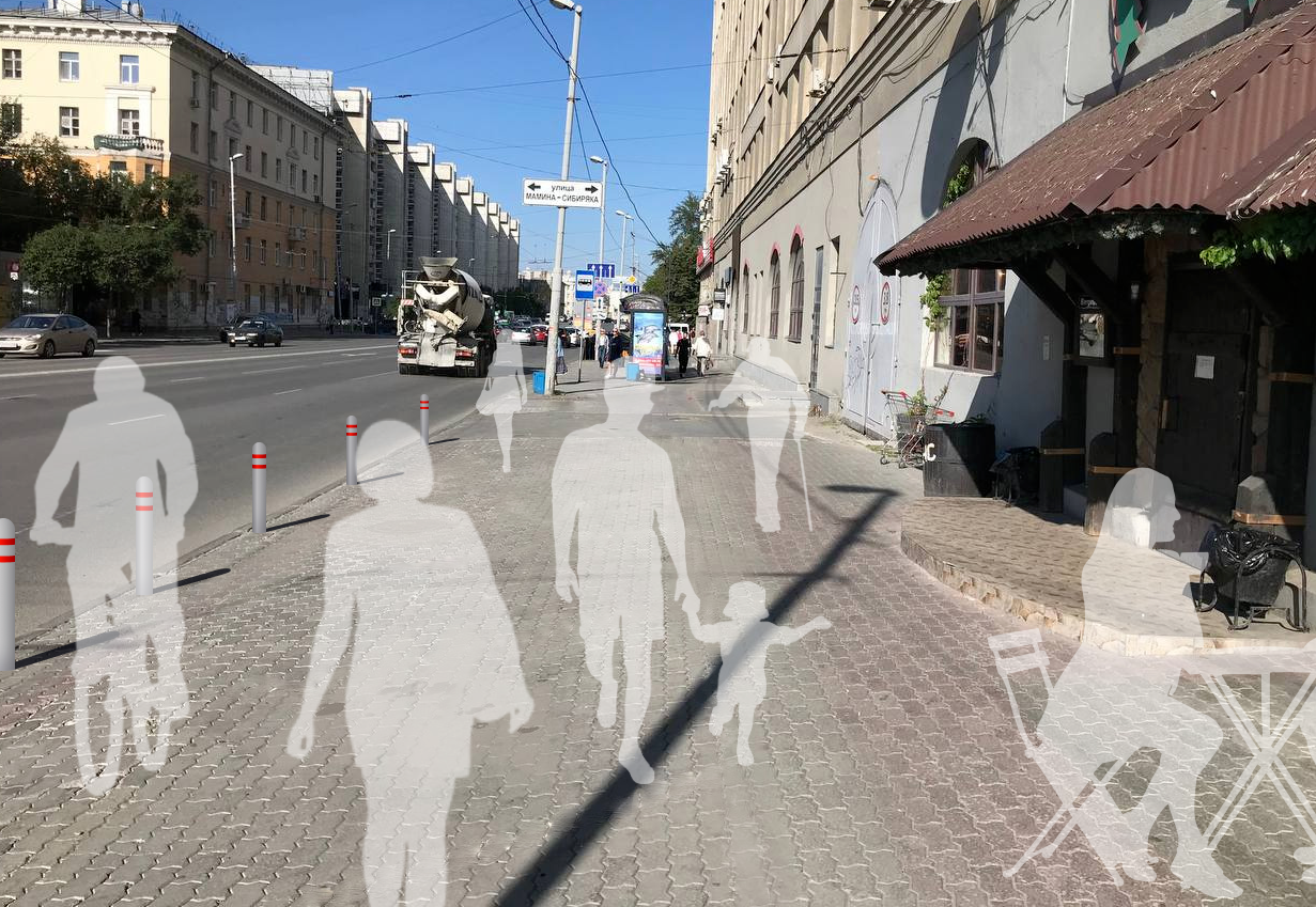 Визуализация от телеграм-канала «Новости городских проектов в Екатеринбурге»