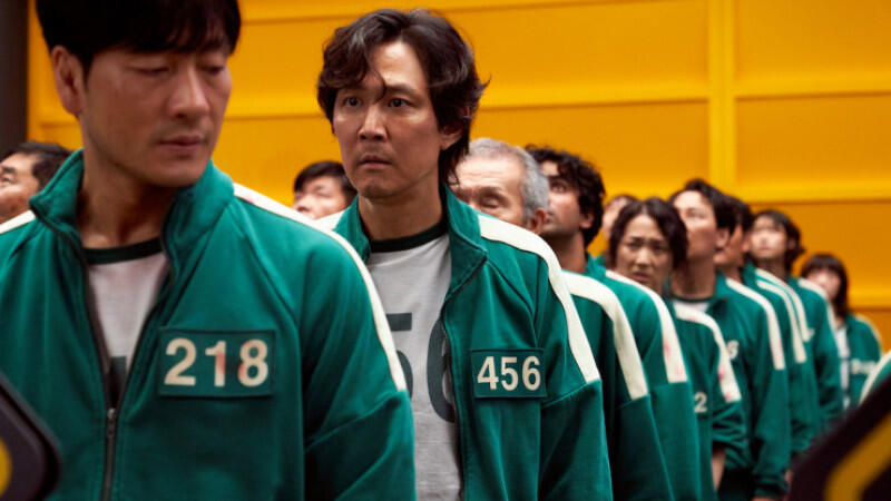 Стоп-кадр из сериала «Игра в кальмара»