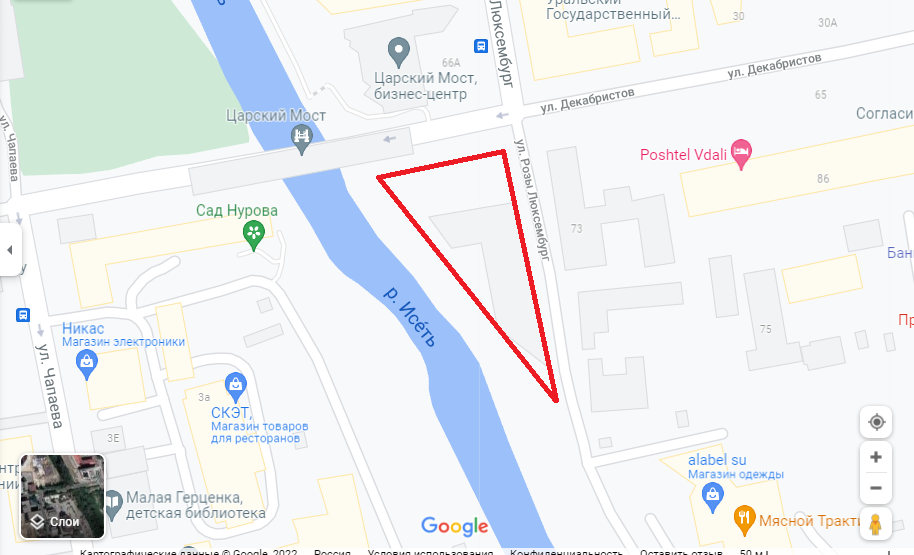 Скриншот из Gooogla Maps 