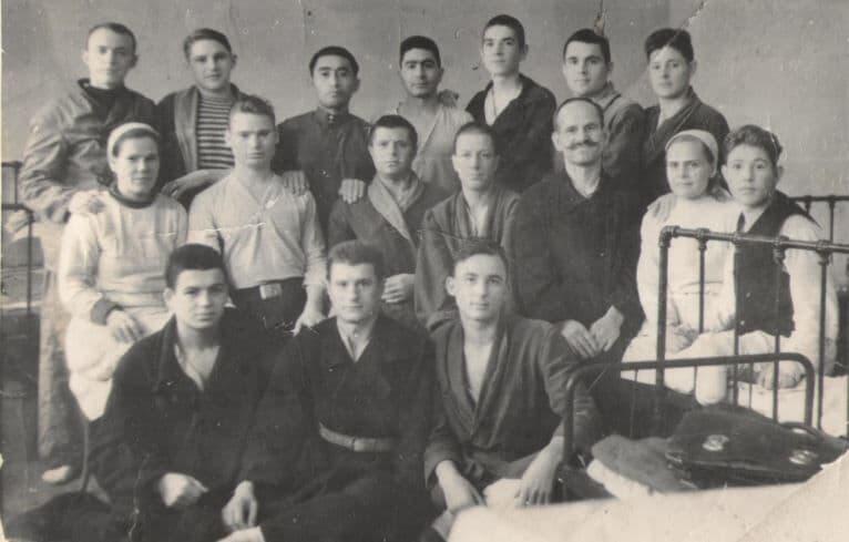 Пациенты эвакогоспиталя №1709