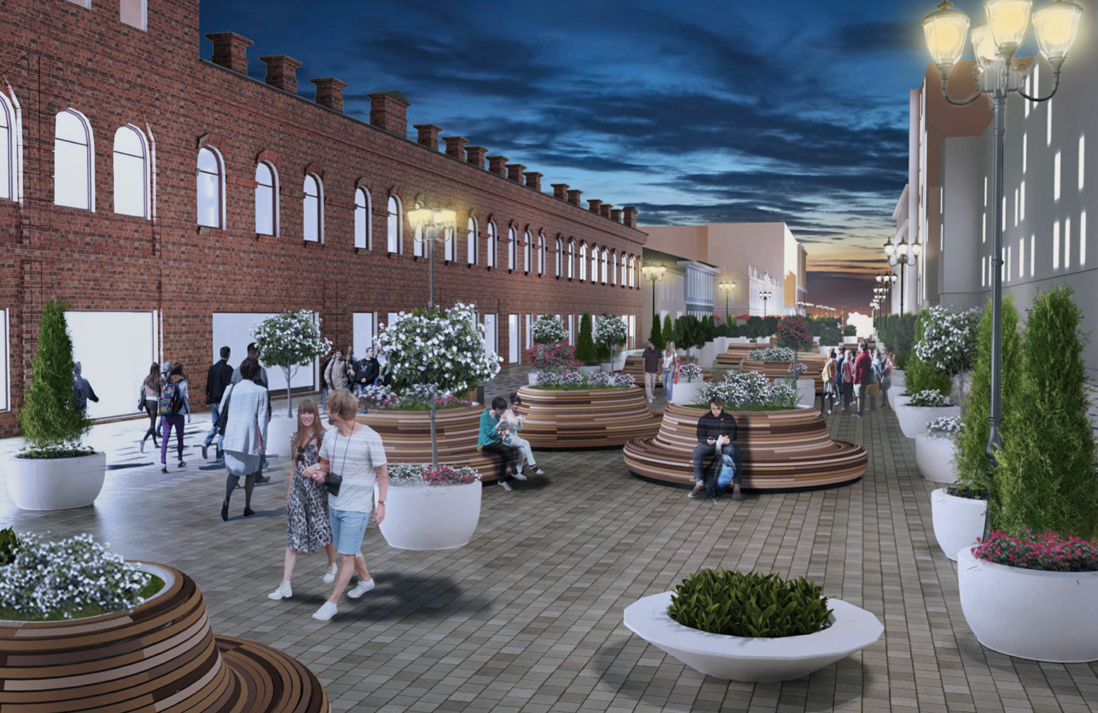 Эскиз проектного бюро «Архитек»