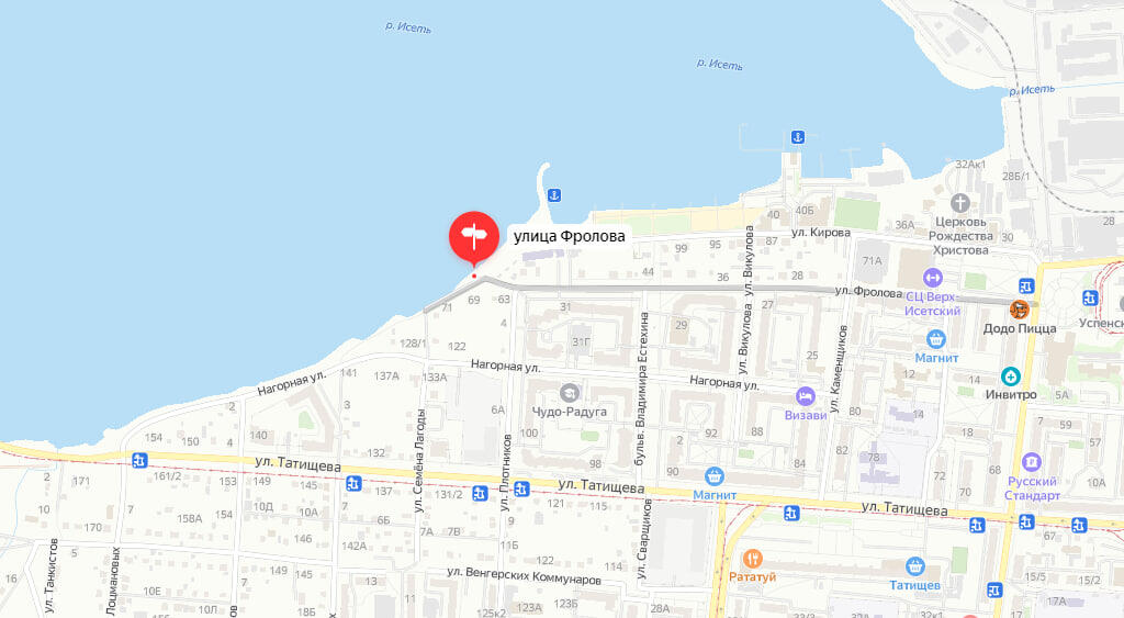 Место эпизоотического очага бешенства. Фото: скриншот Яндекс.Карты