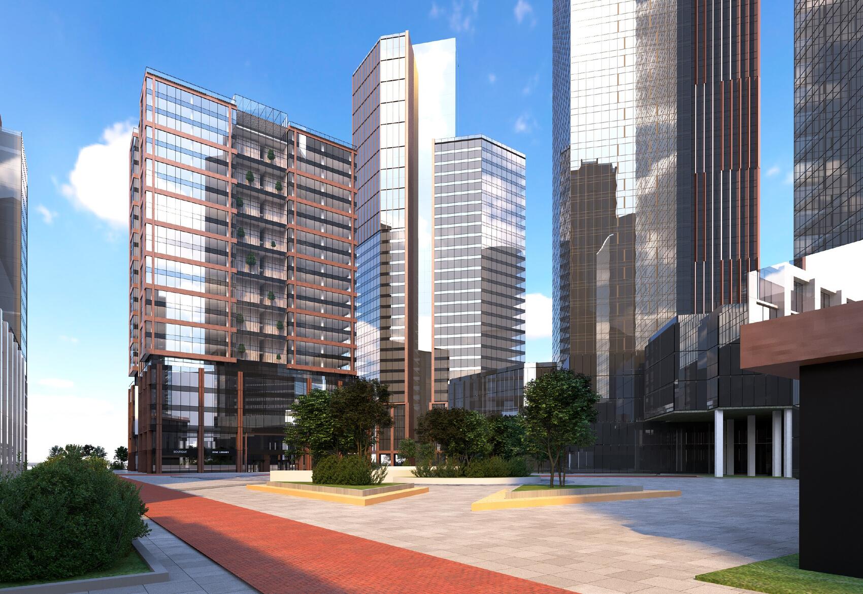 рендер проекта «Екатеринбург-Сити»