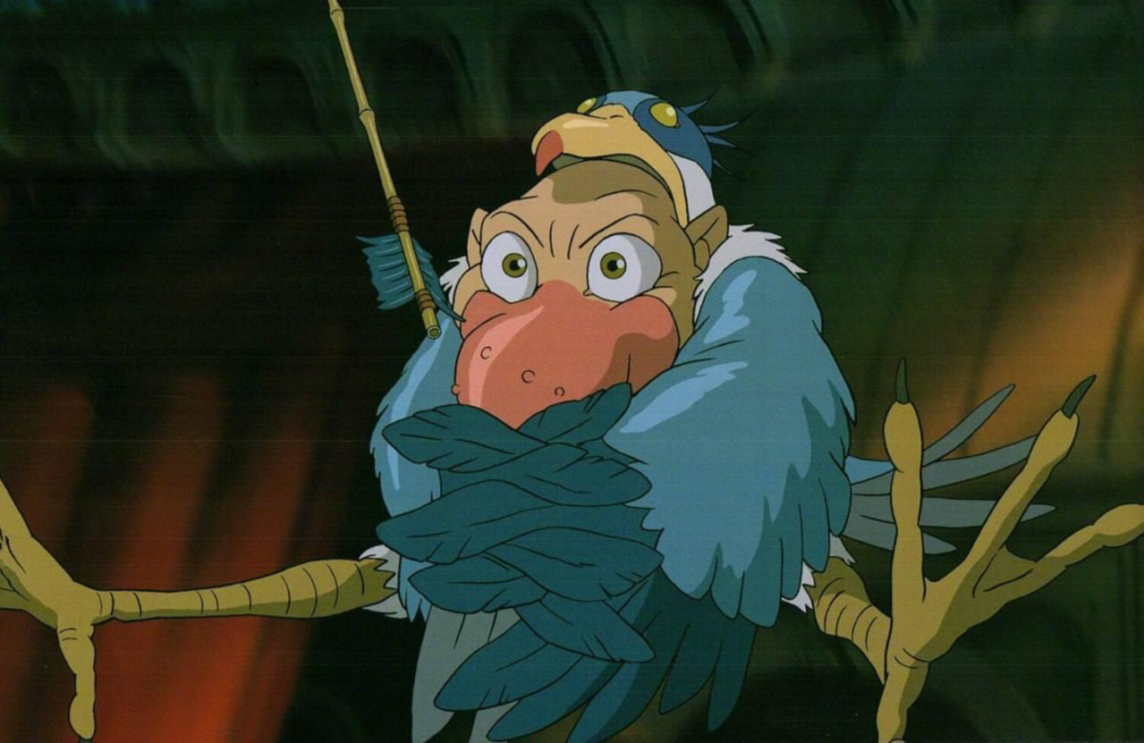 Кадр из мультфильма «Мальчик и птица»