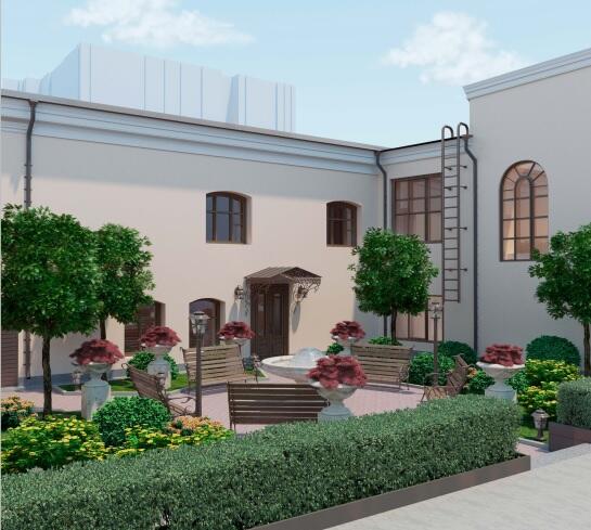 Рендер предоставлен пресс-службой «Делового Дома на Архиерейской»