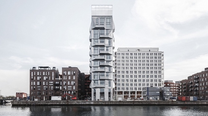 Бывший зерновой элеватор в Копенгагене. Фото: cobe.dk