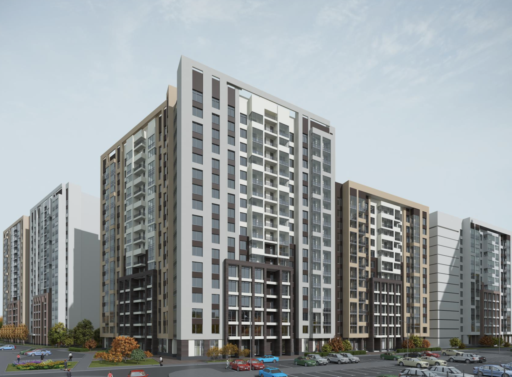 Рендер будущего жилого комплекса «Исетский». Фото: сайт «Эфеса»