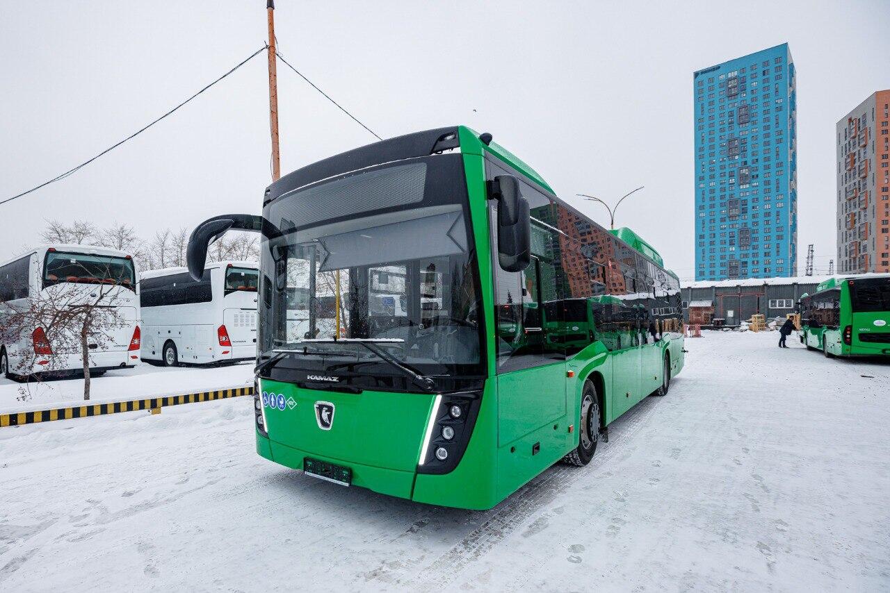 Новые автобусы / Фото: телеграм-канал Алексея Орлова