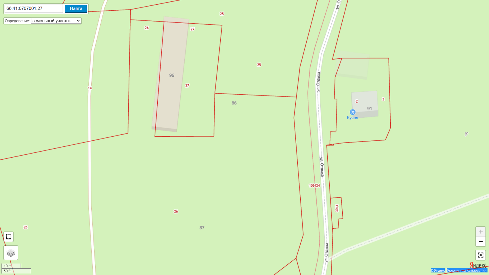 Стройку потребовали остановить на участках под цифрами 25, 26, 27