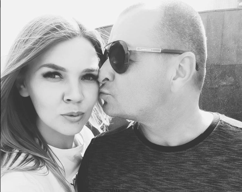 Щетинин с женой Анастасией. Фото: shetinka / Instagram