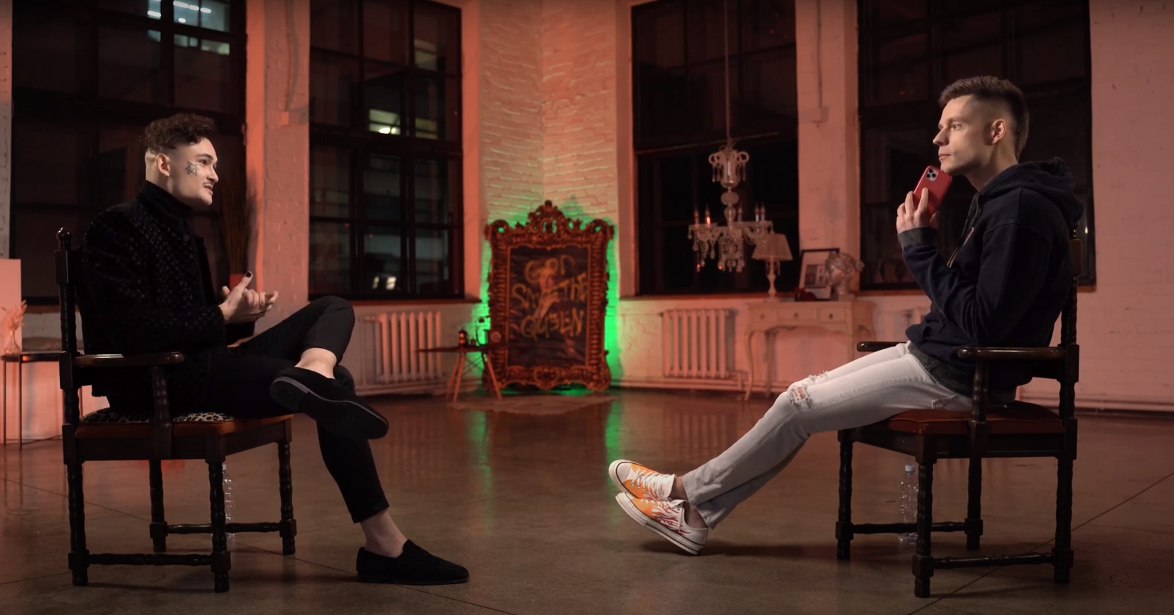 Стоп-кадр интервью Моргенштерна Юрию Дудю / YouTube, ВДудь