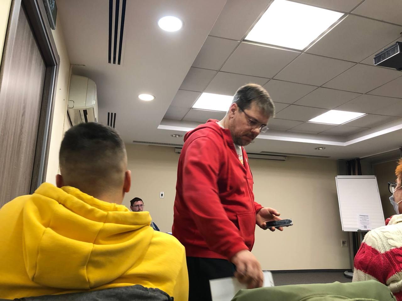 Наблюдатель Павел Соболев. Фото: It's My City