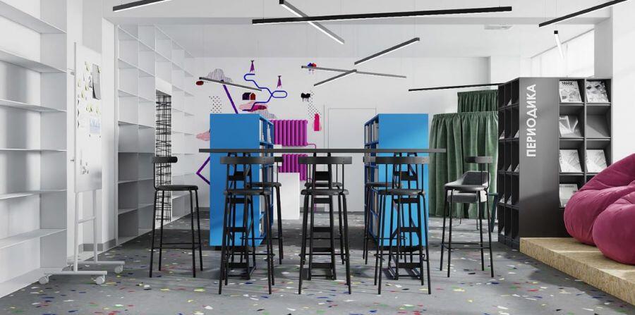 Проект модернизации библиотеки в поселке Энергетиков Серовского городского округа