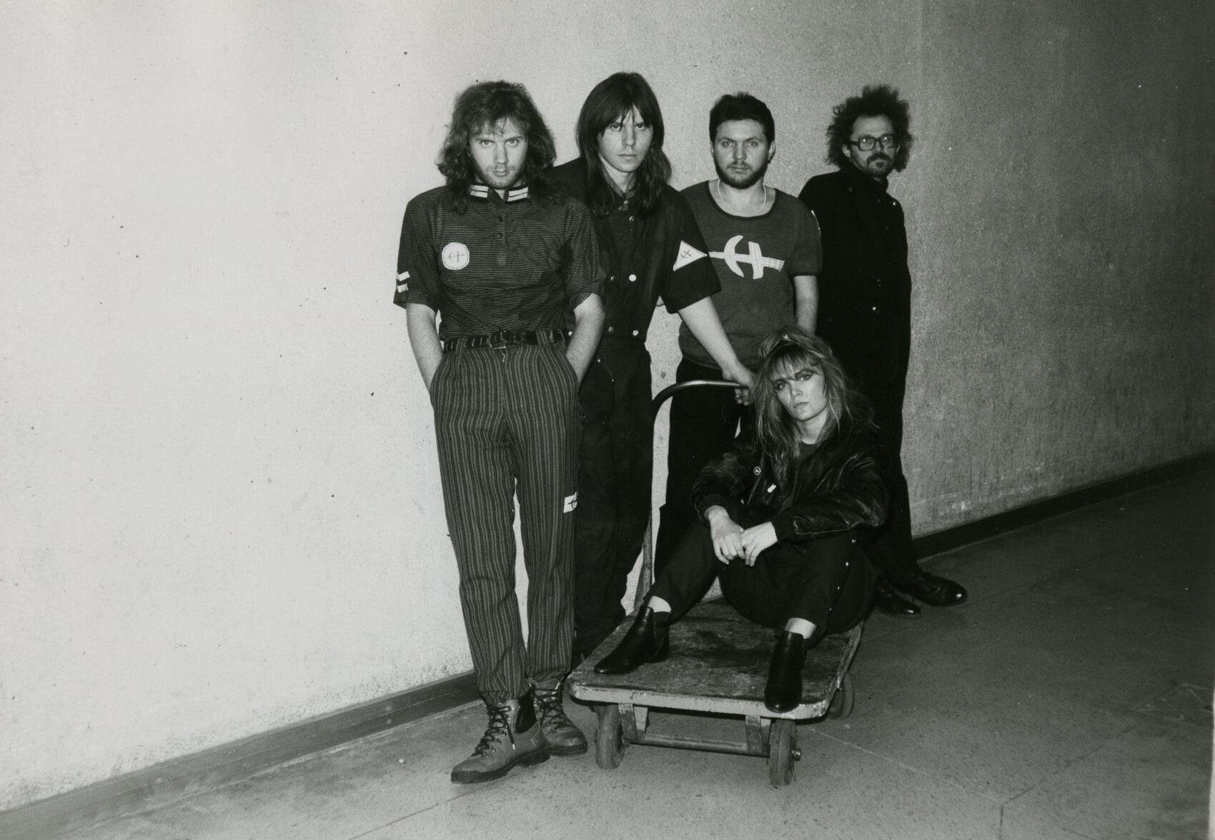 Группа «Настя». Фото: А.Шишкин (из архива Свердловского рок-клуба)