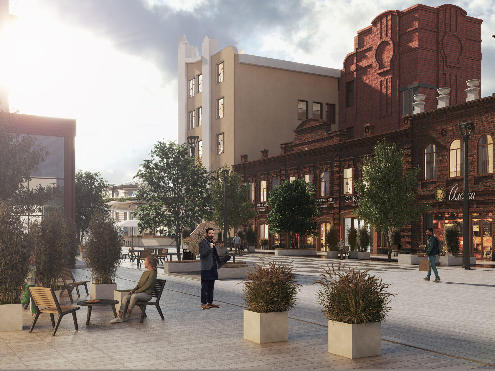 Такой улицу Вайнера предлагал сделать «Открытый консорциум»