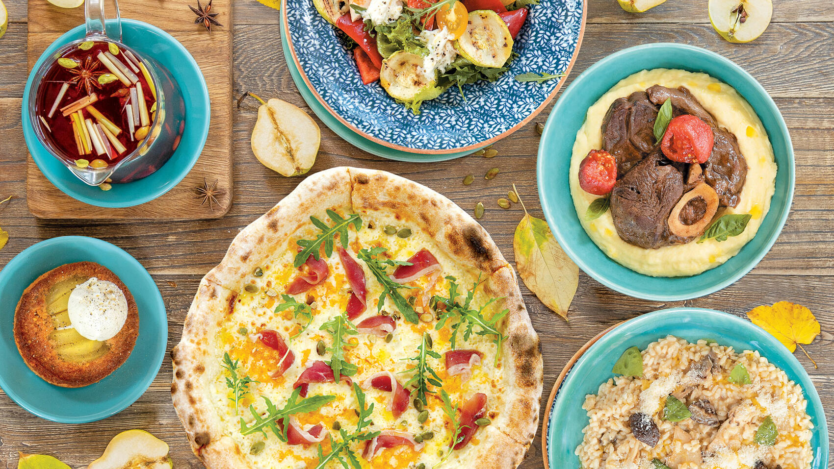 Сезонное меню «А вы любите осень?» в Donna Olivia