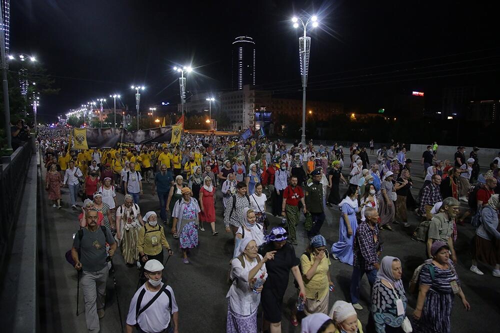 Крестный ход в 2020 году. Фото: сайт Екатеринбургской епархии