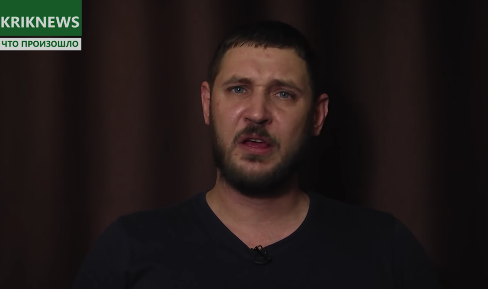 Журналист Евгений Анисимов. Стоп-кадр видео с канала YouTube KRIKNEWS