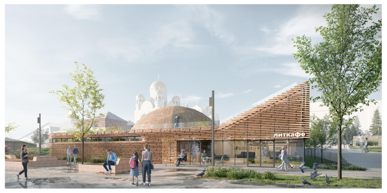 Эскиз бюро S&P и «Гордеев и Демидов»