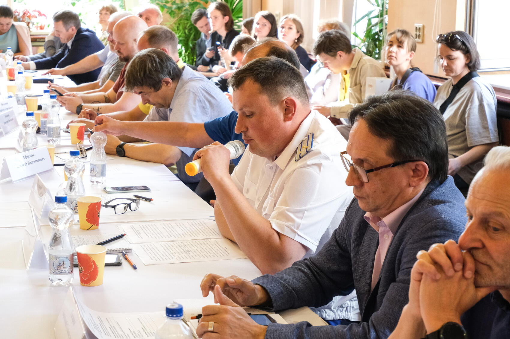 Врио начальника штаба казачьего сообщества в Екатеринбурге Егор Кисляков. Фото: Саша Зубковский / It's My City