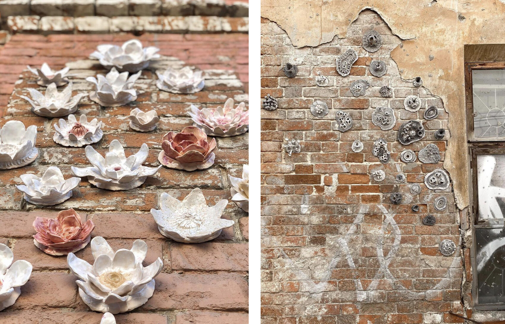 Керамические цветы Риты Хаак на ул. Горького, 37 