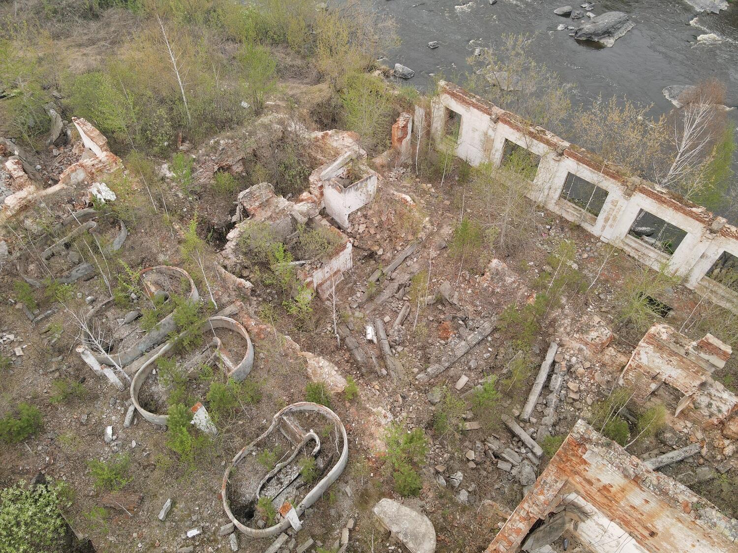 Так фабрика выглядит с коптера. Фото: Максим Пантелеев