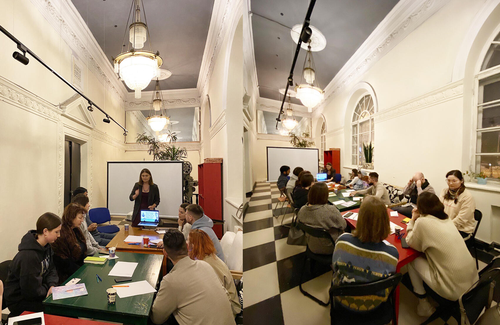 Мастер-класс Маши Конторович. Фото предоставлено пространством «Заря»