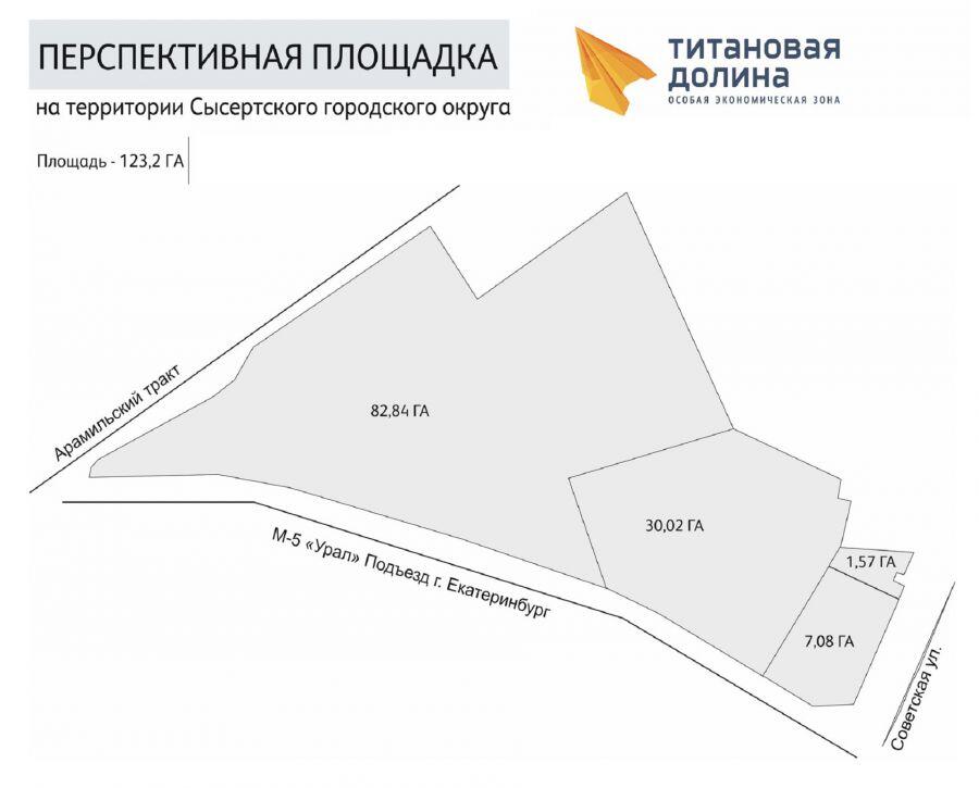 Схема перспективного участка. Фото: департамент информационный политики Свердловской области