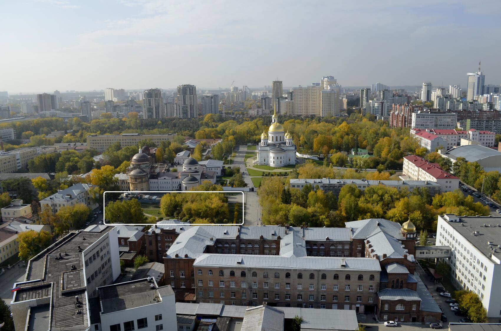 Место застройки. Фото: Wikimedia Commons